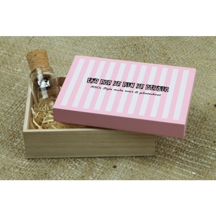 Cork Bottle USB & Pastel Box