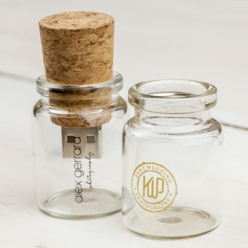 Cork USB Bottle Photography