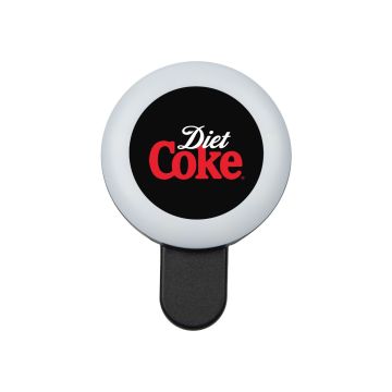 Coke logo printed on Promotional ring light