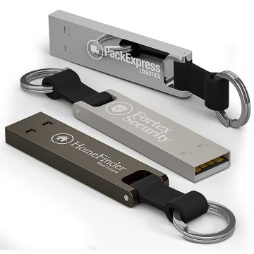 metallic custom branded memory stick