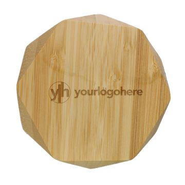 Bamboo Geometric Wireless Charger