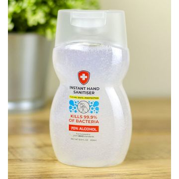 Hand Sanitiser Gel 250ml Bottle