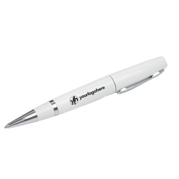 white usb note pen