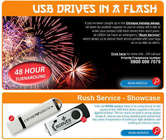 Urgent USB Flash Drives