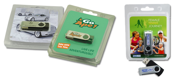 blister pack examples for branded usb flash drives