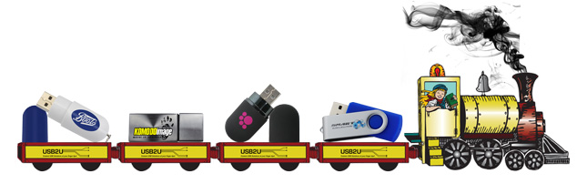 USB Steam Train