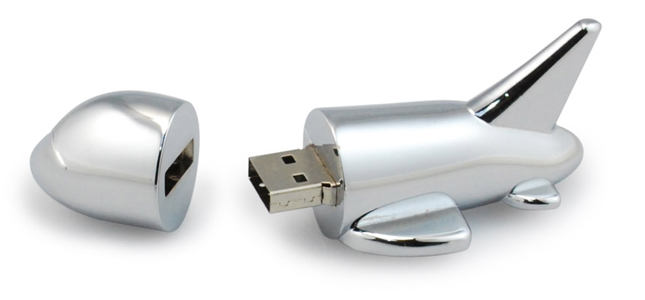 Custom Aeroplane USB Flash Drive