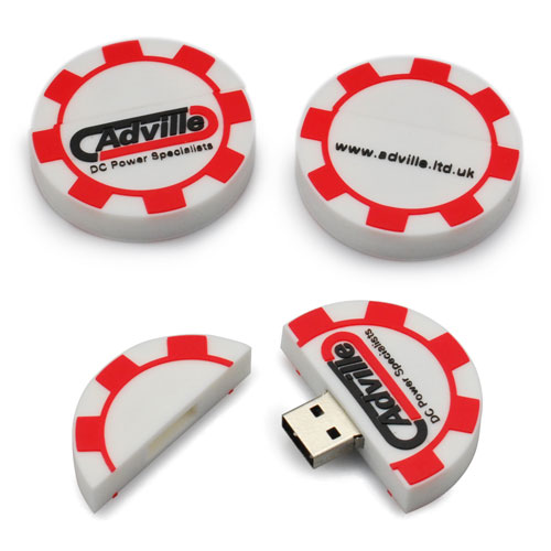 Custom USB Poker Chip