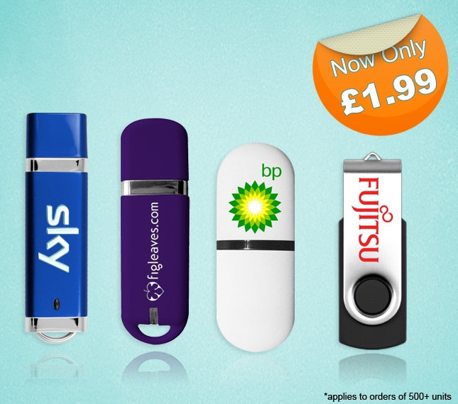 Chic, Tridet, Probe and Twister Flash Drives