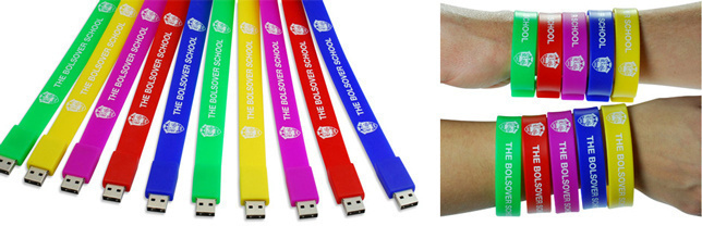 USB Wristband Flash Drives