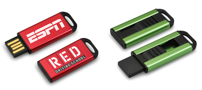 Retractor USB Flash Drives
