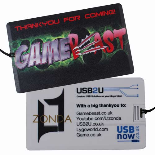 Gamebeast USB Credit Cards