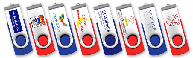 School USB Memory Sticks