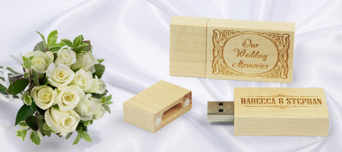 USB Memory Sticks Wedding Favours