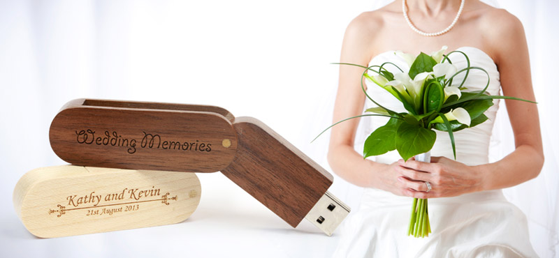 USB Memory Sticks for Weddings