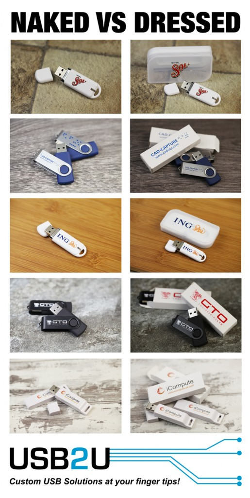 Promotional USB Flash Drive Gift Boxes