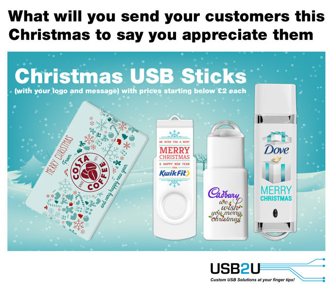 USB Cards for Christmas
